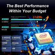 15.6"Laptop Intel Celeron N5095 notebook gamer 32GB RAM 2TB SSD Office Study PC Computer Windows 11 1920*1080 Resolution laptop