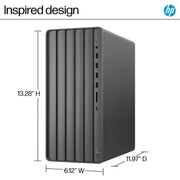 HP Envy Desktop PC,Intel i7-14700(Up to 5.4GHz),64GB RAM,4TB SSD,Intel UHD Graphics,Windows 11 Home,Black