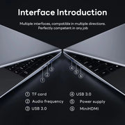 15.6 inch Portable i7 Laptop Fingerprint Unlock Notebook 16GB 1TB Windows 11 Gaming Laptops Computer Intel i7-8500Y Notebook PC