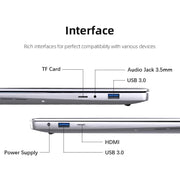 2025 Ultra Slim i7 Laptop Computer PC 14.1" intel Core i7-7500U Laptops 12GB RAM 1TB 2TB SSD Portable Laptop Notebook Windows 11