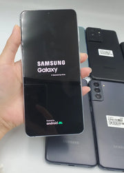 C Samsung Galaxy S21 Plus S21+ 5G G996U1 6.7" 8GB RAM 128/256GB ROM Snapdragon 888 Processor NFC Octa Core Unlocked Smartphone