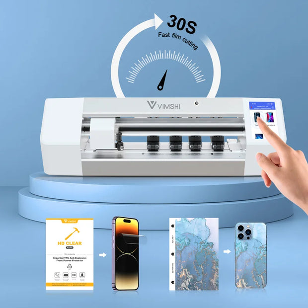 Vimshi 16-Inch Large Touch Screen Hydrogel Film Cutting Machine TPU Material Screen Protector for Computer and Mobile Devices
