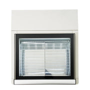 3-tray Ice Cream Display Cabinet Desktop Direct Cooling Ice Display Freezer Small Ice Cream Cabinet