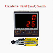 4 Digit Intelligent Industrial Counter Electronic Digital Display Running Water Conveyor Belt Counting Infrared Automatic Sensor