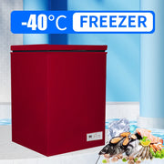 BD(C)-100 Commercial Large Capacity Ultra-low Temperature Freezer 100L Quick Freezer 200W Direct Cooling Freezer Household