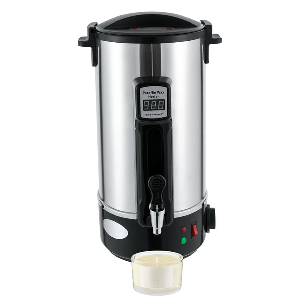8/10.8/12L 1100W Wax Melter,stainless Steel Wax Warmer Machine,wax Melter For Candle Making W/ Heating Spout