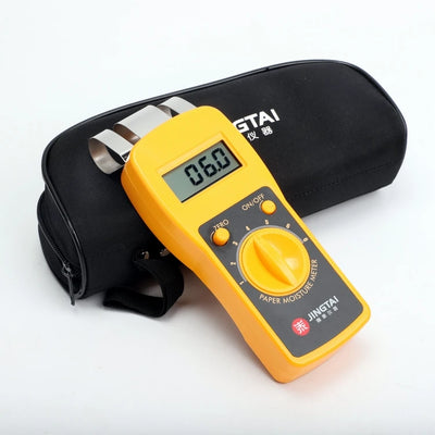 Digital Inductive paper moisture meter Non-Destructive Testing High-frequency wave corrugated carton pulp board content ratio