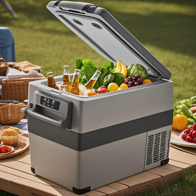 VEVOR Portable Small Car Freezer  Mini Car Freezer Refrigerator  Fridge Cooler  Fridge Freezer AC/DC Vehicle  Fridge