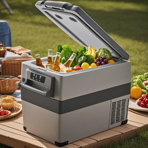 VEVOR Portable Small Car Freezer  Mini Car Freezer Refrigerator  Fridge Cooler  Fridge Freezer AC/DC Vehicle  Fridge