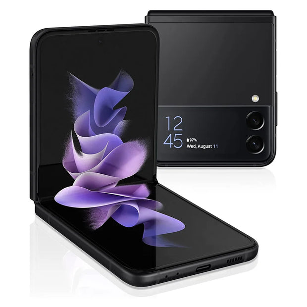Samsung Galaxy Z Flip 3 Z Flip3 5G F711U1 F711N F711B Original 6.7" AMOLED NFC Snapdragon Unlocked Foldable 99% New Cell Phone