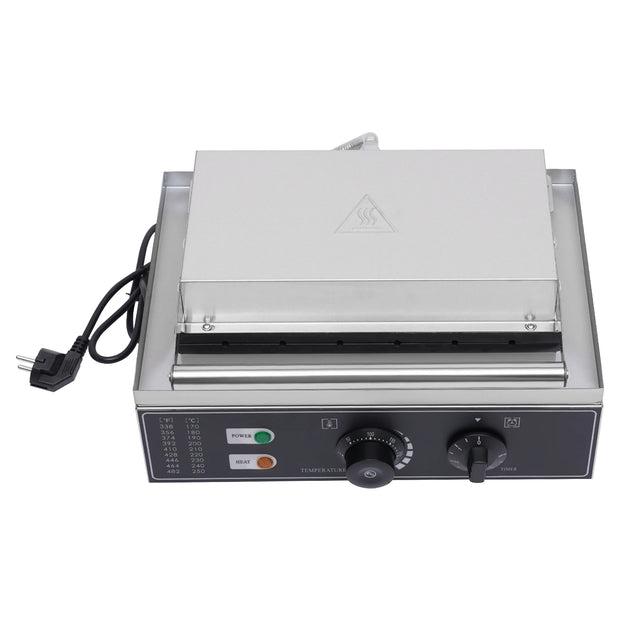 1500W 220V Commercial 6pcs Waffle Maker Hot Dog Machine DIY food Making Machine