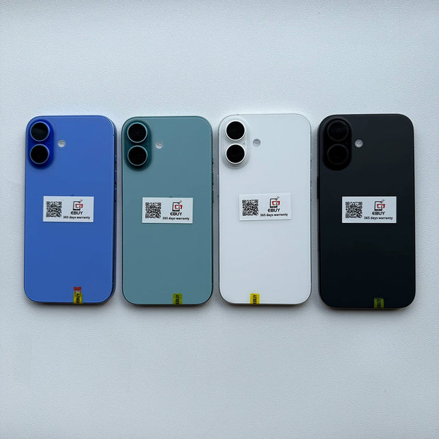 Original iPhone 16 Smartphone 128GB 256GB 512GB 6.1" Super Retina XDR OLED 48MP Triple Cameras iOS 18 5G Mobile Phone
