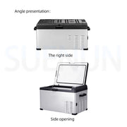 Car Refrigerator 12V/24V Truck Use Household Freezer Refrigerator Outdoor Camping Small Refrigerator Compressor Refrigeration