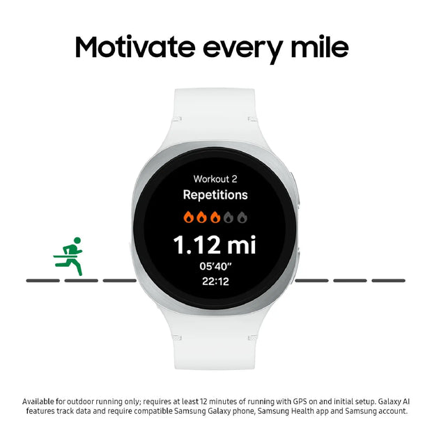 Samsung Galaxy Watch 8 Smartwatch - Fitness Tracker, Sleep Coach, Running Coach, Energy Score, Heart Rate Monitor, Cus