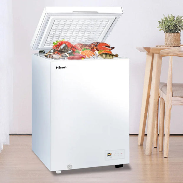 BD(C)-100 Commercial Large Capacity Ultra-low Temperature Freezer 100L Quick Freezer 200W Direct Cooling Freezer Household