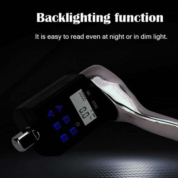 Digital  Meter Digital Backlight Display Two-ways Measurement Two Working Modes AdjustableFour Units Switchable with Sound Light