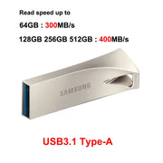 Samsung USB Flash Drive 64GB 128GB 256GB USB 3.1 Mini Pen Drive Memory Stick Storage Device U Disk Read speed up to 400MB/s