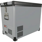 FM-62DZ 62 Quart Dual Zone Portable Refrigerator and Deep Freezer Chest, AC 110V/ DC 12V, Real Freezer for Car, Home