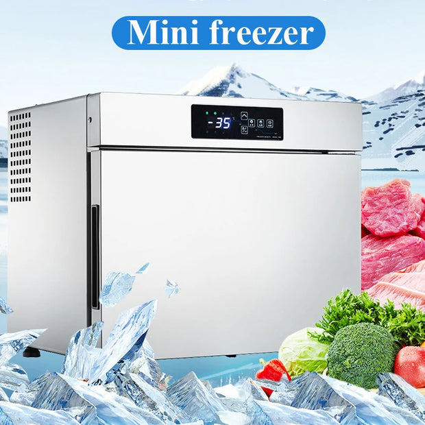 Refrigerator Mini 220v Freezer Blast Freezer 32L Minus 35 Degree Small Table Top Freezing Machine