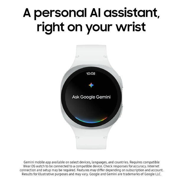 Samsung Galaxy Watch 8 Smartwatch - Fitness Tracker, Sleep Coach, Running Coach, Energy Score, Heart Rate Monitor, Cus