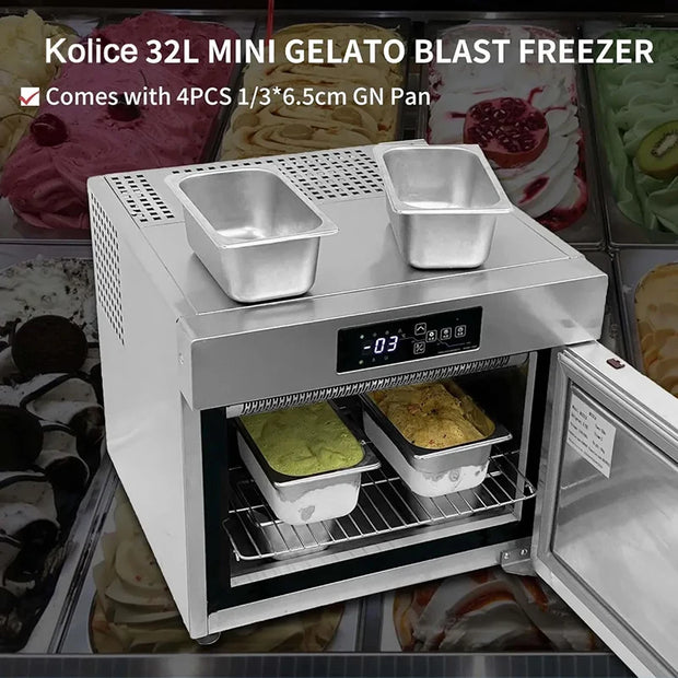 Small Desktop Quick Freezer Multifunctional High-Capacity Seafood And Meat Quick Freezer