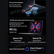 XIAOMI Redmi Book 14 2025 Laptop Intel Core 5 210H 220H 14"Inch 2.2/2.8K 120Hz RAM 32GB SSD 1TB Notebook Ultrabook Computer PC