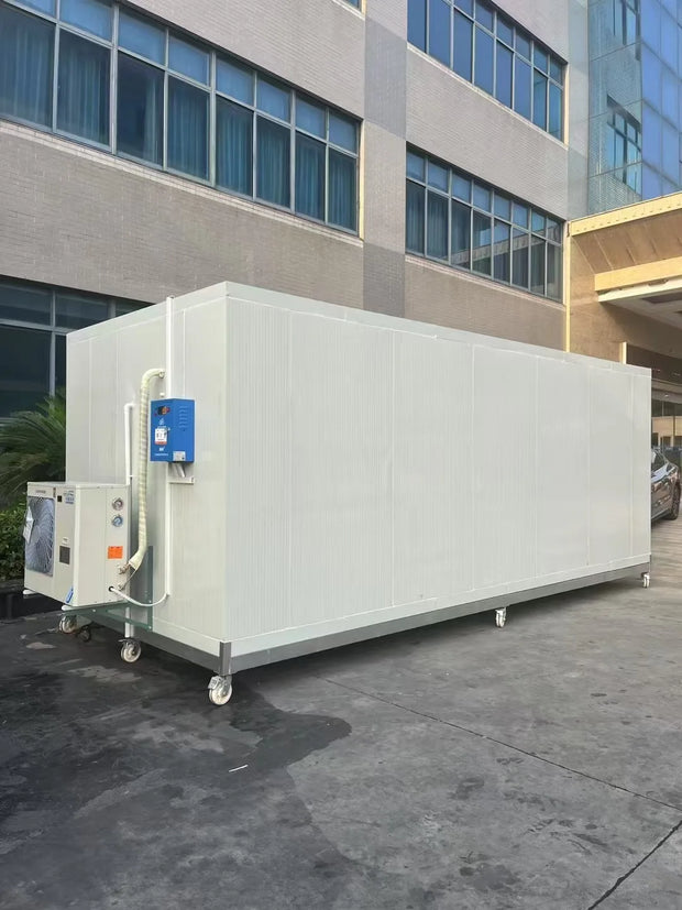 High Efficiency Commercial Refrigeration Mobile Cooling Room Cold Storage Freezer Walk in Fridge Cold Storage Panels