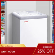 HXL Freezer Large Capacity Frozen Display Refrigerated Fresh-keeping Glass Horizontal Ice Cream Cabinet