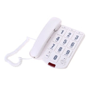 1pc Big Button Landline Phone Desktop Telephone Loud Ringtone Fixed Home Phone for Elderly and Visually Impaired PK3000