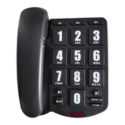 1pc Big Button Landline Phone Desktop Telephone Loud Ringtone Fixed Home Phone for Elderly and Visually Impaired PK3000