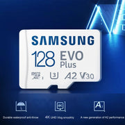 Samsung MicroSD 512GB 256GB 128GB 64GB Memory Card EVO Plus U3 V30 A2 Read Speed up to 130MB/s gaming console tablet memory card