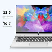 11.6 Inch Touch Screen Notebook 2 in 1 Windows 11 Pro Intel N4020 Tablet PC Computer 8GB DDR4 128GB 256GB 512GB SSD study Laptop