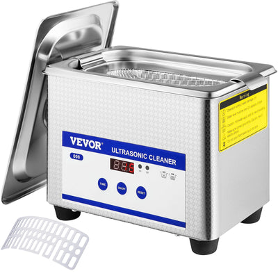 SucceBuy 800ml Ultrasonic Cleaner Portable Washing Machine 35W Mini Dishwasher Lave-Dishes Ultrasound Bath for Home Appliance