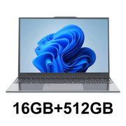 Xiaman 15.6" Intel Core i3 6100U Laptop Computer Windows 11 Pro 16GB RAM 512GB 1TB SSD Portable Notebook PC Office Study Laptops