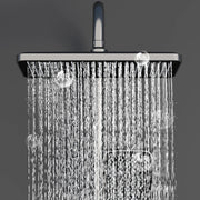 LED Digital Bath Shower Faucet Bathroom Atmosphere Hot Cold Mixer Shower System Bathtub Wall Mount SPA Rainfall Thermostatic Set