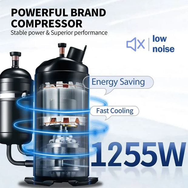 VEVOR Pre-cooling  commercial ice cream maker A126 ice cream machine Soft Serve Machine portable big capacity ice cream machine