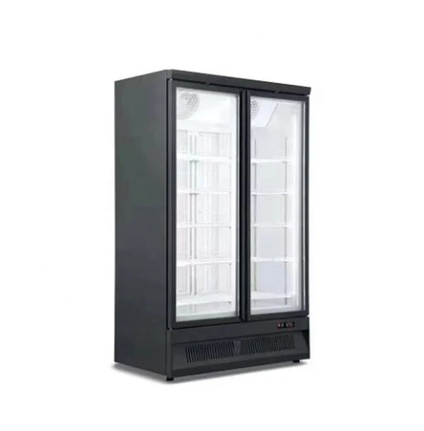 Good Price Glass Door Freezer Supermarket Wine Beverage Refrigerator for Cola Soda Cooler