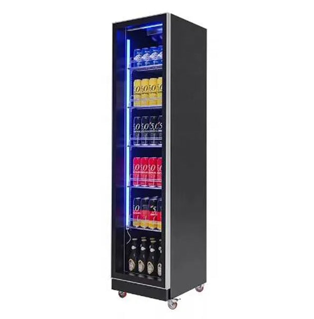 Good Price Glass Door Freezer Supermarket Wine Beverage Refrigerator for Cola Soda Cooler