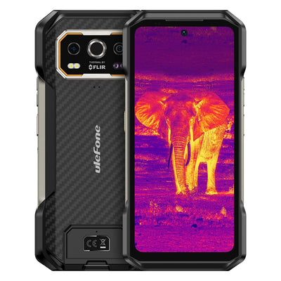 Ulefone Armor 27T Thermal lmaging FLIR® Rugged Phone 10600mAh Battery 12GB+256GB 6.78"FHD 120Hz 50MP Camera Night Vision 4G NFC