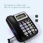 M&G Office Phone Desktop Corded Phone with Display for Home/Hotel/Office,Speakerphone with Music