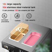 ColdLink CL-V Electric 220/110V High Quality Three Flavors Making Soft Serve Makers Ice Creams Machines Restaurant Dessert Shop