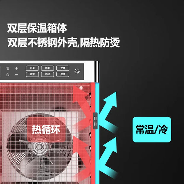 High Quality Quick Freezer Fresh Meat Safe Outdoor Portable Quick Freezer