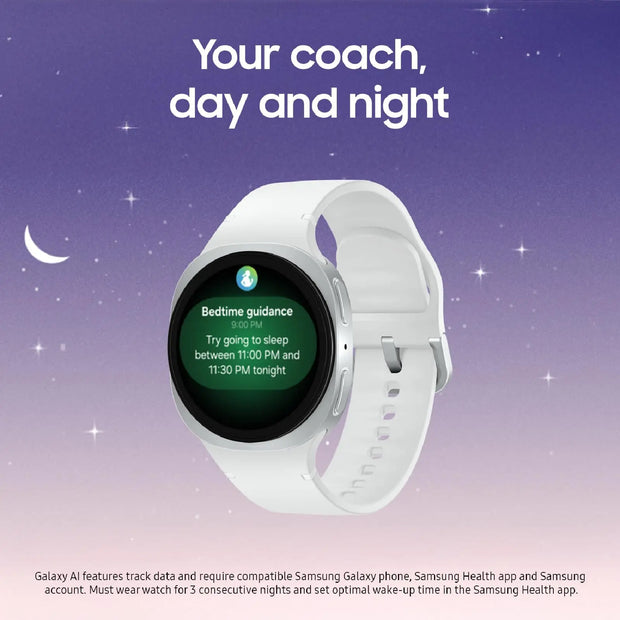 Samsung Galaxy Watch 8 Smartwatch - Fitness Tracker, Sleep Coach, Running Coach, Energy Score, Heart Rate Monitor, Cus