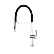 VGX Kitchen Faucet Sink Faucets Rubber Pull Down Stream Sprayer Taps Rotatable Kitchen Mixer Water Tap Hot Cold Crane Brass Grey