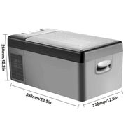 Sihao Car Mini Refrigerator Mini Fridge 15-55L Freezer Portable Compressor Cooler 12/24V DC 110-240V Ice Box for Camping