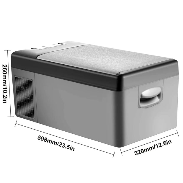 Sihao Car Mini Refrigerator Mini Fridge 15-55L Freezer Portable Compressor Cooler 12/24V DC 110-240V Ice Box for Camping