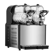 VEVOR Commercial Slushy Machine, 3Lx2 Double Tank Frozen Drink Machine, Stainless Steel Margarita Smoothie Frozen Drink Maker