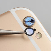 1 Set Back Camera Lens Glass For iPhone Xs 11 12 13 mini 14 15 Plus Pro Max Rear Camera Repairing Parts With 3m Glue & Tools