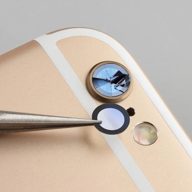 1 Set Back Camera Lens Glass For iPhone Xs 11 12 13 mini 14 15 Plus Pro Max Rear Camera Repairing Parts With 3m Glue & Tools