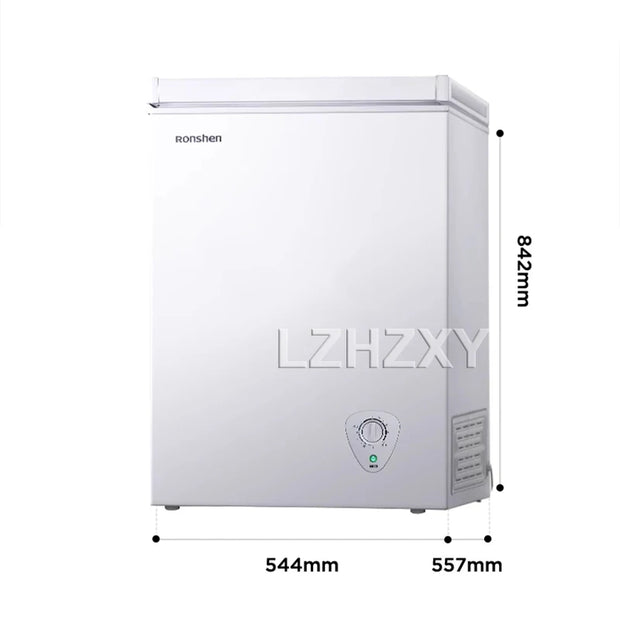 Commercial Large Capacity Ultra-low Temperature Freezer 100L Quick Freezer 200W Direct Cooling Freezer Household